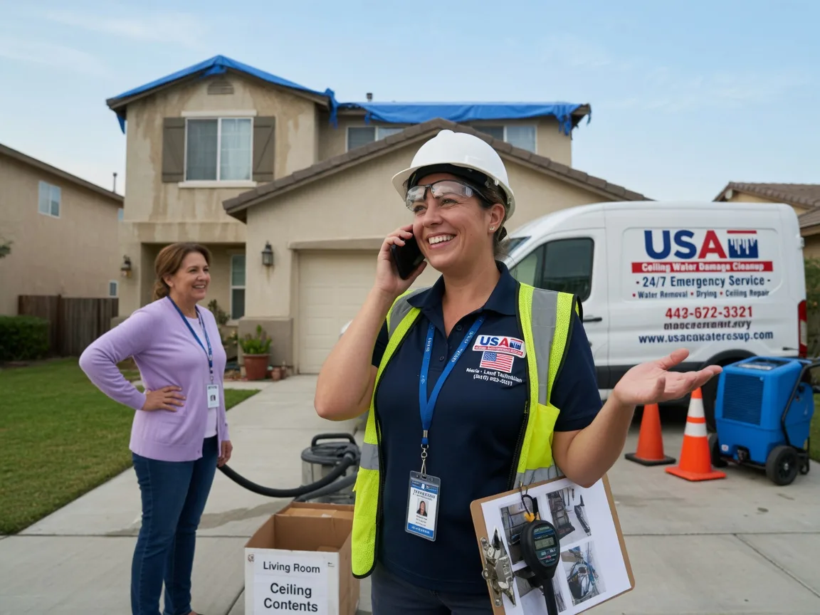 Ceiling Water Damage Restoration Castalia, OH FAQs